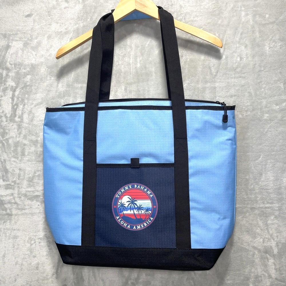 Tommy Bahama 20" x 16" Insulated‎ Cooler Beach Tote Bag Aloha America BRAND NEW